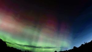 Northern Lights Over Wisconsin